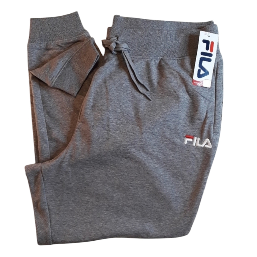 🆕️FILA Grey Slay All-Day Joggers Curve Collection. Women's Size: 2XL.